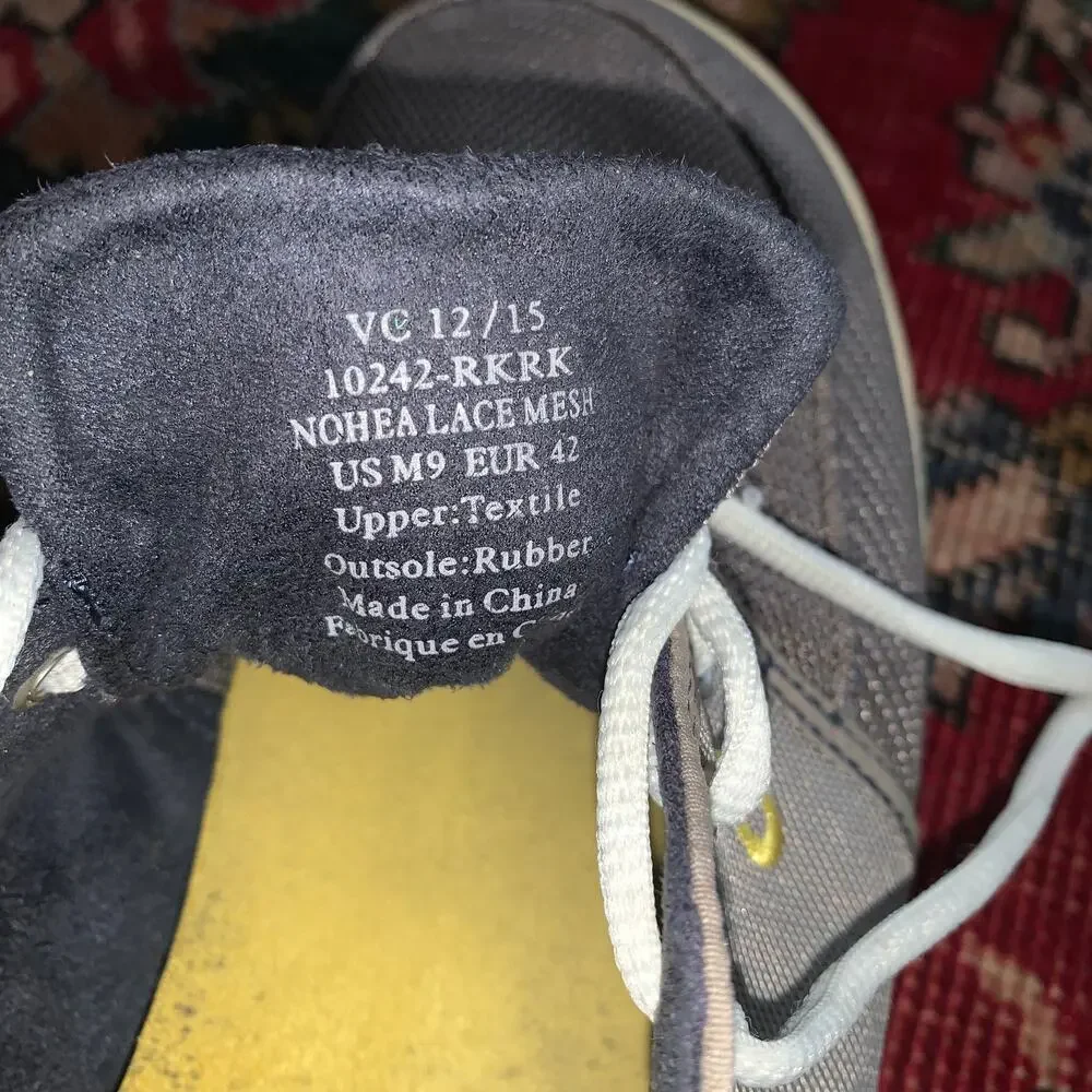 OluKai Men’s 9‎ Gray Boat Shoes